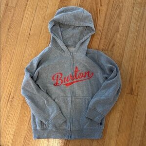 Burton Kids Full Zip Hoodie - size small